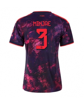 Bayern Munich Kim Min-jae #3 Maglia Gara Terza Repliche 2026-27 Donna Maniche Corte Bayern Munich Kim Min-jae #3 Maglia Gara Terza Repliche 2026-27 Donna Maniche Corte